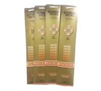 Gonesh Incense Sticks - Musk lot of 4