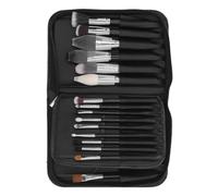 Gonetre 29Pcs Makeup Brush Set Professional Cosmetic Brush Kit Premium Goat Hair Bristles Wood Handle Foldable Storage Bag for Travel Party Makeup