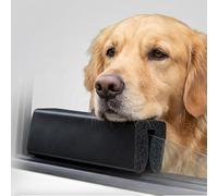 Gonetre 2pcs Ergonomic Dog Car Window Chin Rest Pad Soft And Resilient Epdm Foam Universal Fit Dog Car Window Chin Rest Cushion For Cars Trucks Suvs, With U-Shaped Groove (2