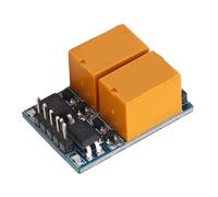 Gonetre 3.3-5V Small Relay Module, with Optocoupler Isolation and Transistor Driven Coil, for AC DC Signal Control (2 Way)