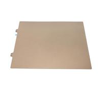 Gonetre 355x355mm PEY PEI Build Plate for 2.4, Double-Sided Textured Spring Steel Sheet with Starry PEY and Frosted PEI (355mm Color Printed Film Steel Plate, Magnetic)