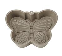 Gonetre 3D Cartoon Butterfly Cake Mould Silicone Cake Mold for Baking, 15.5x19x4cm Cake Pan Jelly Fondant DIY Keychain Moulds Cake Decoration Gadget Baking Accessories