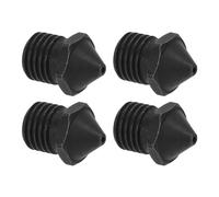 Gonetre 3D Printer Nozzles Kit High Speed Hardened Steel 0.4mm High Temperature Wear Proof Replacement for K2 K2 Pro K2 Plus HI 4Pcs