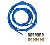 Gonetre 3D Printer PTFE Tube Kit with PC4-M6 and PC4-M10 Pneumatic Fittings