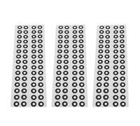 Gonetre 3D Scanning Marker 1200 Pcs High Reflective Strong Adhesive 3D Scanner Tracking Dot Reference Point Marker for Professional 3D Scanning Equipment PET Material 3mm ID 7mm OD