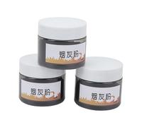 Gonetre 3pcs Makeup Special Effects Powder Charred Ash Film TV Drama Stage Performance Cosplay Halloween Party Professional Makeup Artist Tool