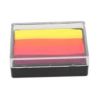 Gonetre 4 Color Split Cake Palette Water Activated Face Body Paint Vibrant Washable Safe for Halloween Cosplay 30g (25)
