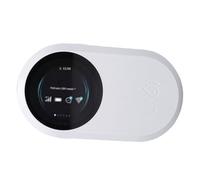 Gonetre 4G WiFi 6 Mobile Hotspot, 3000mAh Battery 229 Mbps Portable LTE Router 2.4G/5.8G with SIM Slot for 32 Users (White)