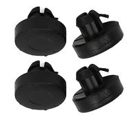 Gonetre 4PCS Boot Lid Hinge Stops 12832495 Shockproof Trunk Lid Hinge Buckle Replacement for SAAB 93 Convertible 2004 to Onwards High Strength ABS Material Durable Long Service Life