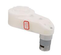 Gonetre 550 12V Childrens Electric Car Motor Gear Box High Speed Durable 12000RPM Motorcycle Car Motor Variable Speed Stroller Accessories for Kids Ride On Vehicle (White)