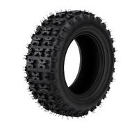Gonetre 6 Inch Tubeless Tire, 4.10/3.50-6 ATV Go Kart Mower 4 Ply | Heavy Duty Rubber, All Terrain Tread, Front Rear Wheel, for Quad UTV Cart Mini Bike, 11x3.5-6 Rim