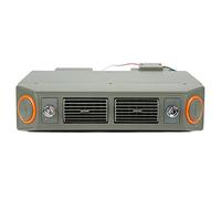 Gonetre Air Conditioning Evaporator Assembly Universal Under Dash AC Evaporator 3 Speed Temperature Adjustment Wind Direction Control For Cars Trucks RVs Campers ABS Material 32 Tube (C24V)