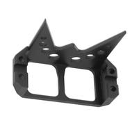 Gonetre Aluminum Alloy Steering Servo Guard Armor SOA Cover Protective Upgrade Part for 1/10 RC Crawler Cheeter Rig Rock Bouncer Roll Cage Capra RR10 Wraith DIY RC Car (ABCBlack)