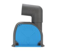 Gonetre Angle Grinder Dust Shroud Durable Efficient Dust Collection System for 4 4.5 Inch Grinding Machines Wall Floor Slotting Cutting V Shaped Flat Round Wheel