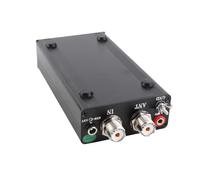 Gonetre Automatic Antenna Tuner 200W Micro Shortwave Antenna Tuner 1.8 50MHz High Power Auto with Organic Light Emitting Diode Display for Radio Stations Aluminum Alloy
