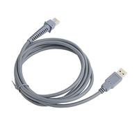 Gonetre Barcode Scanner Cable, 2 Meter USB Cord with PVC Material for Symbol LS2208 2208AP LS4278