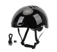 Gonetre Bike Helmet 1080P 30fps Bike Camera Helmet Smart Bluetooth Ski Helmet with Built in Speaker Microphone Front Rear LED Lights for Men Women Adults, Cycling Helmet for Scooter
