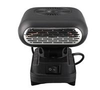 Gonetre Car Heater Battery Powered Space Heater Electric Heater 90 Degree Flip 2 Temperatures 2xUSB Portable Space Heater for BL1830 BL1850 BL1840 BL1845 BL1815 BL1820 BL1860B