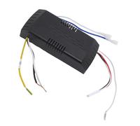 Gonetre Ceiling Fan Light Remote Control Kit Universal Advanced Technology Long Distance Control With Timer Function For Various Ceiling Fans ABS Material 198g