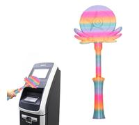 Gonetre Credit Card Wand, Magic Contactless Digital Payment Card Holder with 14 Inch Ergonomic Handle and Concealed Slot for Easy Tap to Pay Checkout and Children Financial E