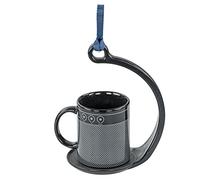 Gonetre Cup Holder Easy Carry Loop Handle Avoid overflow. (white)