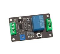 Gonetre Delay Relay Timer, Self-locking Delay On Off Switch with Function for 5V 12V 24V DC (DC24V)