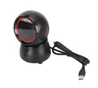 Gonetre Desktop Barcode Scanner with Global Shutter, 0.5MP 2D QR Reader for POS Stores, LED Prompt Sound Indicator