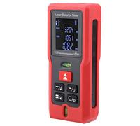 Gonetre Digital Distance Meter High Range Finder Tape Measure Tool for Construction and Industrial Use Plastic Aluminum Alloy 11x4.6x2.5cm (M80)