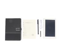 Gonetre Digital Smart Pen Notebook Writing Board Set Real Time Synchronization Digitization 360 Degree Writing Angle OCR Recognition BT5.0 Connectivity for Students Professionals (Black)