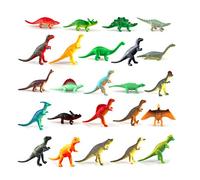 Gonetre Dinosaurs Christmas Advent Calendar 24Pcs Realistic Figurine Toy Dinosaurs Box 2025 for Girls 24 Days Xmas Countdown Calendar 24 for Kids Teens Boys Gilrs Educational Learning (Assorted