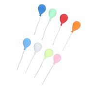 Gonetre Dollhouse Balloons Miniature Colorful Foam Bonsai Decorative Accessories for Children Toys Dollhouse Decoration 8pcs 1:12 Scale Exquisite Workmanship