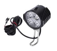 Gonetre Electric Bike Headlight, for BBS01 02 HD Mid Drive Motors with CAN Protocol Support, 2 Pin SM Connector Front Light for Night Riding