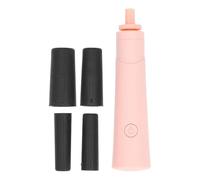 Gonetre Electric Eyelash Glue Mixer with 4 Inner Diameters, Electric Nail Lacquer Shaker 2500 rpm Portable Eyelash Glue Mixer Efficiently Mixes Polish Gel for Beauty Routine Travel(Pink)