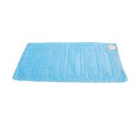 Gonetre Electric Heating Pad Ultra Soft Velvet 5 Temperature Settings Fast Heating Even Heat Distribution for Back Neck Shoulder Pain Relief Light Blue 23x12.2in (220V UK Plug)