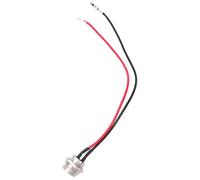 Gonetre Electric Scooter Charging Port Connector 3 Pin 2 Wire Durable Plastic Charger Connector for Electric Scooter Battery Charger Accessories 16mm Outer Diameter 6 Pieces