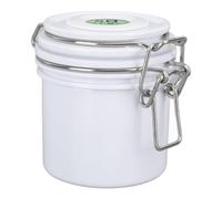 Gonetre Eyelash Glue Storage Jar 250ml Premium Lash Extension Glue Container with Thermometer Hygrometer for Nail Salons Eyelash Studios Plastic Stainless Steel Electronic Components (White)