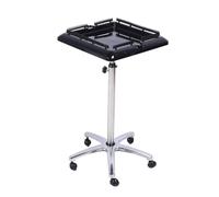 Gonetre Hair Extension Trolley Multifunctional Rolling Tray Cart with 5 Universal Wheels Large Storage Space for Salon Professionals and Home Users ABS Stainless Steel 40 x 40 x 110cm