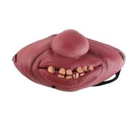 Gonetre Half Face Latex Clown Mask Funny Creepy Party Cosplay Accessory For Halloween Carnival Latex 65x72x20mm 1 Pc (Assorted Color)