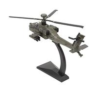 Gonetre Helicopter Model 1:32 Scale Armed Helicopter Simulation Alloy Ornament with Sound Light Effects for Enthusiasts Kids Collection Room Decoration
