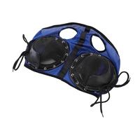 Gonetre Horse Racing Goggles Windproof Sandproof Protective Net Horse Eye Cover for Harness Supplies Sturdy Metal Leather Stitched Lightweight Breathable for Dusty Rainy Windy