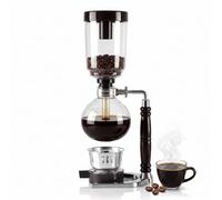 Gonetre Japanese Coffee Siphon, Portable Siphon Coffee Maker, Heat-Resistant Glass Coffee Filter Kit Homemade Unique Gift for Coffee Lovers, Domestic Baristas, Home Barista, 3 Cup