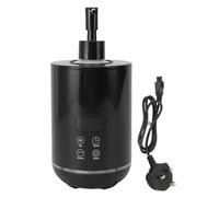 Gonetre Massage Oil Warmer Electric Lotion Heater Adjustable Temperature Body Lotion Oil Warmer with Ambiance Lights Touch Control Display 2 Bottle Dispenser for Massage Spa Home Use (UK Plug)