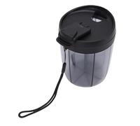 Gonetre Medication Dispenser Vitamin Organizer 6 Compartments Wide Opening Easy Access Anti Mixing Design for Daily Supplement Storage Black Plastic 7.6x12.7cm