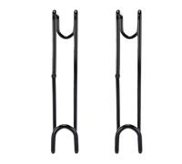 Gonetre Metal Tack Hooks for Horse Stable, 2.8x8x1.6in Over Rail Bridle | Heavy Duty Metal Construction, No Screw Required over Rail Design, Anti Rust Coating for Long Lasting Use, Fits Stall Fence