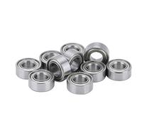 Gonetre Mini Ball Bearings for 3D Printer, Steel MR105zz 5x10x4mm