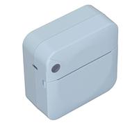 Gonetre Mini Thermal Printer, 200DPI Wireless Bluetooth Portable with Rechargeable Battery for Home Office (Blue)