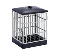 Gonetre Mobile Phone Jail Cell Phones Prison Lock Up Safe Smartphone Stand Holders Innovative Timer Design Secure Storage Box For Classroom Home Office Use Durable ABS Plastic Iron (A)