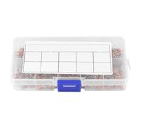 Gonetre Monolithic Ceramic Capacitor Kit 500pcs, High-Capacitance Compact Assortment, 10 Values 50V 1NF(102)-68NF(683), Convenient Storage Box with Label for Electronic Professionals or