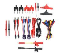 Gonetre P1970 70Pcs Multimeter Test Lead Kit Set Durable Automotive Testing Tool with LED Stroboscope for Car Electrical Diagnostics Various Accessories Included