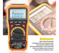 Gonetre PEAKMETER PM8236 Auto Range Digital Multimeter Temperature Capacitance Frequency Tester with USB Interface Large LCD Screen Backlight for Electricians Engineers Technicians